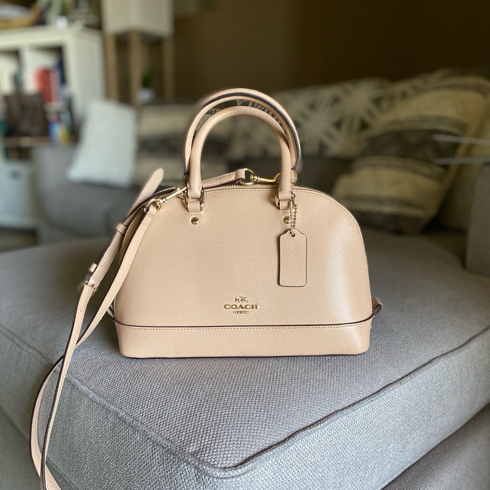 Nude Coach Bag